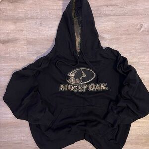 Mossy Oak Black Hoodie